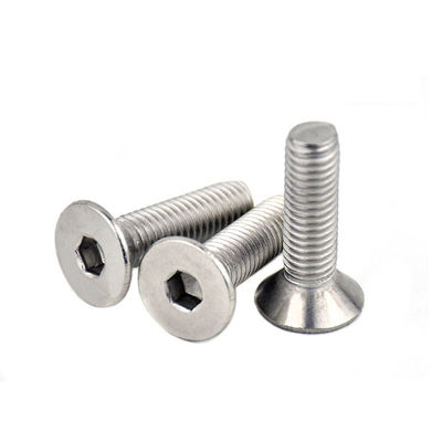 Schwarze Hochfestigkeitsstufe 10.9 Hexagon Socket Countersunk Head Bolt DIN 7991 M2-M100