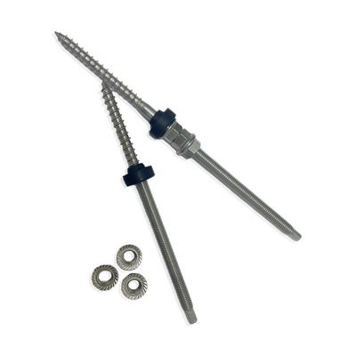 Einfache Oberfläche aus Edelstahl Solardach Mount Hanger Bolzen für starke und stabile Montage