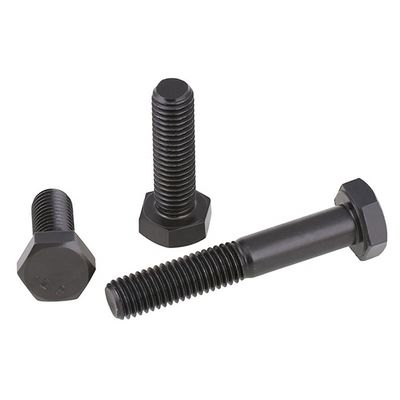 Längen 20mm-300mm H.D.G. Grade 8.8 DIN 933 DIN 931 Hochspannungs-Schwarz-Oxid-Hexkopfschrauben
