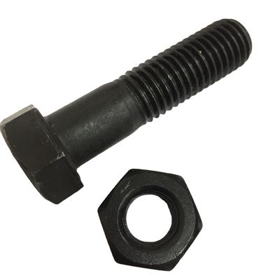 Längen 20mm-300mm H.D.G. Grade 8.8 DIN 933 DIN 931 Hochspannungs-Schwarz-Oxid-Hexkopfschrauben
