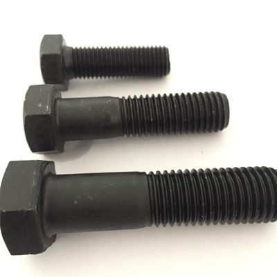 Metrische Hochfestigkeitsbolzen DIN 931/933 Hexbolzen und Nüsse Zink 4.8/6.8/8.8/10.9/12.9