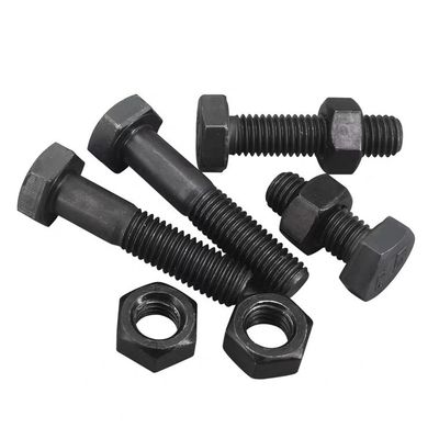 Metrische Hochfestigkeitsbolzen DIN 931/933 Hexbolzen und Nüsse Zink 4.8/6.8/8.8/10.9/12.9