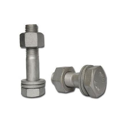 ISO9001-zertifizierte M2-M100 DIN931 DIN933 Hexkopfschrauben und -muttern mit und Zertifizierung