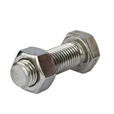ISO9001-zertifizierte M2-M100 DIN931 DIN933 Hexkopfschrauben und -muttern mit und Zertifizierung