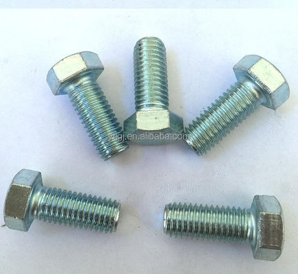 DIN933/931 Sechseckenschrauben mit Muttern und Schlägern Klasse 4.8/6.8/8.8/10.9 10mm-300mm