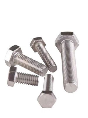 Hexenschrauben und -muttern aus Edelstahl DIN933 SS304 A2-70 M6 M8 M10 M12 M16 für die allgemeine Industrie