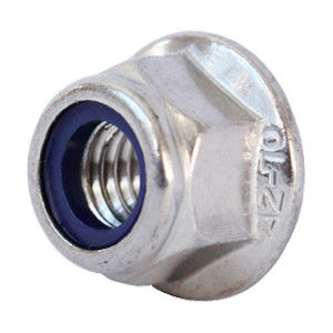 DIN985 DIN982 Verzinkte M8 M10 M12 Nylon-Einsatzverschluss-Nuss Metrische schwarze Oxidveredelung