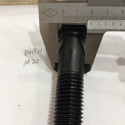 Gelber Zink ANSI Hebei Verbindungsklasse 4.8/8.8/10.9 M6 M8 M10 M12 M16 DIN933 Hexbolz