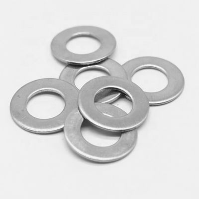 Verkaufen Sie Kohlenstoffstahl Plain Galvanized DIN125 Flat Washer für M2.5-M48 Grade 4.8/8.8/12.9