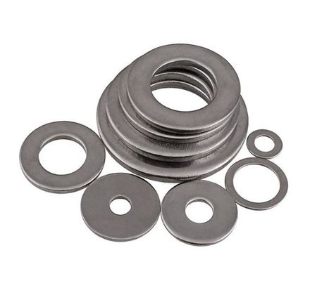 Verkaufen Sie Kohlenstoffstahl Plain Galvanized DIN125 Flat Washer für M2.5-M48 Grade 4.8/8.8/12.9