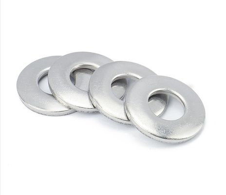 Verkaufen Sie Kohlenstoffstahl Plain Galvanized DIN125 Flat Washer für M2.5-M48 Grade 4.8/8.8/12.9