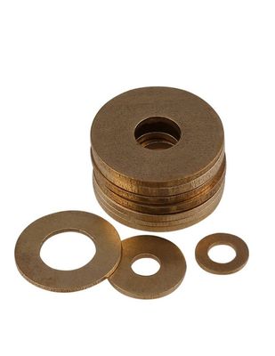 Präzisions-Nicht-Standard-Teile Warmdip Galvanized Flat Washer Weiß Schwarz Zink Ect