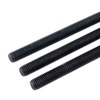 Schwarze Zinkplattierte, schwarze Oxid-DIN938-Stud-Schrauben mit Grade 4.8/ 8.8/ 10.9/ 12.9 Ect/