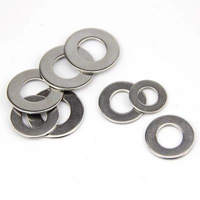 Hexbolzen und -muttern aus Kohlenstoff-Edelstahl mit Waschern in A2 70 Endlänge 10 mm-300 mm