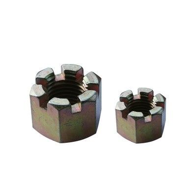 Automobilindustrie Hex-Castle-Schluss-Nüsse mit 304 rostfreier Beschichtung