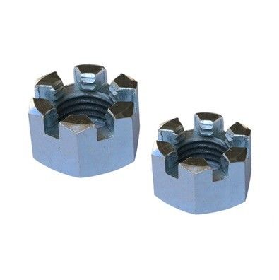 Automobilindustrie Hex-Castle-Schluss-Nüsse mit 304 rostfreier Beschichtung
