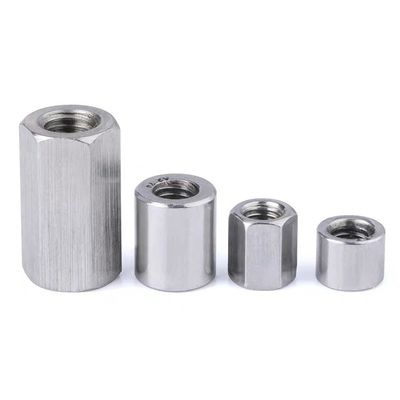 DIN 6334 Zinkplattierte lange Hex-Kopplungsmutter für DIN/GB/ISO