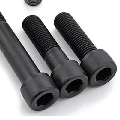 ISO9001 2015 Zertifizierte schwarze Oberfläche Hex Socket Kopfkappe DIN912 10,9 Grad Allen Bolt
