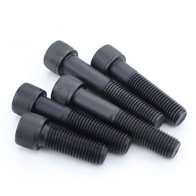 Hebei Fastener Kohlenstoffstahl 4.8 8.8 10.9 12.9 Klasse Schwarz DIN912 Hex Socket Bolt Allen Bolt