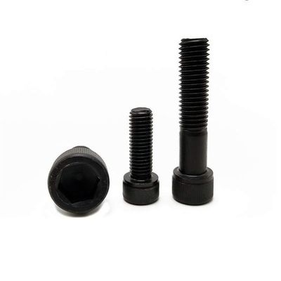 Hebei Fastener Kohlenstoffstahl 4.8 8.8 10.9 12.9 Klasse Schwarz DIN912 Hex Socket Bolt Allen Bolt
