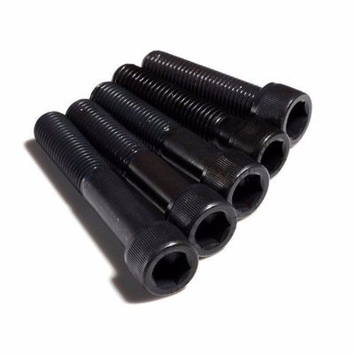 Hebei Fastener Kohlenstoffstahl 4.8 8.8 10.9 12.9 Klasse Schwarz DIN912 Hex Socket Bolt Allen Bolt