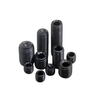 3 mm bis 50 mm schwarzes Oxid Flat End Hexagon Socket Set Schraube DIN 913/DIN 914/DIN 915/DIN 916