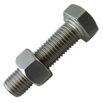 M30 Hexbolz- und Muttersatz mit hoher Zugfestigkeit 8.8 Kohlenstoff/Edelstahl aus Direct