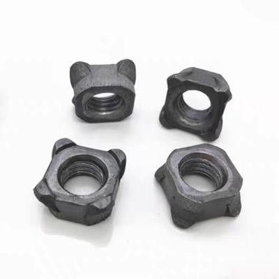 Metrische Messung DIN928 Edelstahl Quadrat Hex-Punkt-Schweißmutter für M3 M4 M6 M8 M10
