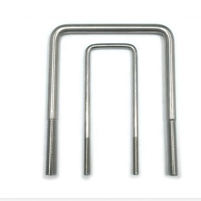 ZINK Finish Stahlband DIN 3570 Hot Dip Galvanized U Bolts für Bauvorhaben