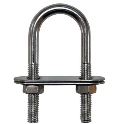 ZINK Finish Stahlband DIN 3570 Hot Dip Galvanized U Bolts für Bauvorhaben