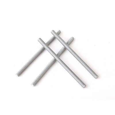 Dacromet-beschichtetes Vollgelenk, Feinschraubzähne-Stab aus Kohlenstoffstahl 4.8/8.8/10.9/12.9