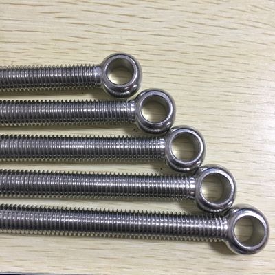Edelstahlschraube DIN444 UNI6058 Augenschraube 8.8 mit gelbem Zink und Haken