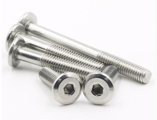 Benutzerfreundliche DIN7420 Flat Round Head Hexagon Socket Screw für Holzmöbel
