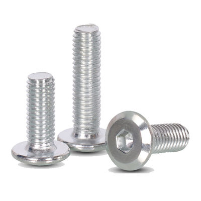 Benutzerfreundliche DIN7420 Flat Round Head Hexagon Socket Screw für Holzmöbel