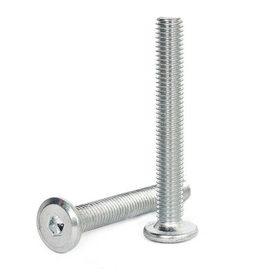 Benutzerfreundliche DIN7420 Flat Round Head Hexagon Socket Screw für Holzmöbel