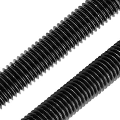 Kohlenstoffstahl Plain Direct Black Oxide DIN938 Stabschrauben Blei Schraube mit ZINK Oberfläche