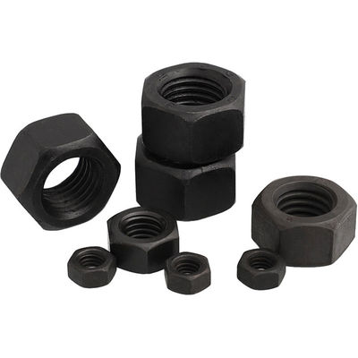 ISO9001-zertifizierte schwarze Oxide M2-M30 Hex-Nuss DIN934 Nuss und Schraube für den Bau