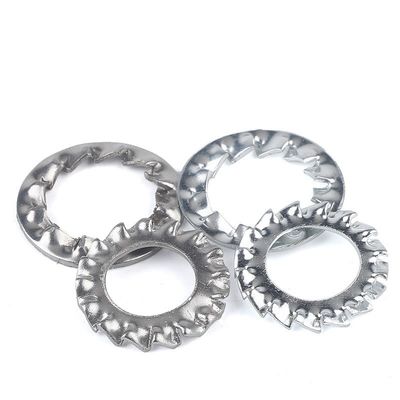 Innere Zahnform 304 aus Edelstahl mit gezackter Dichtung für diagonale Zahnstop-Pads