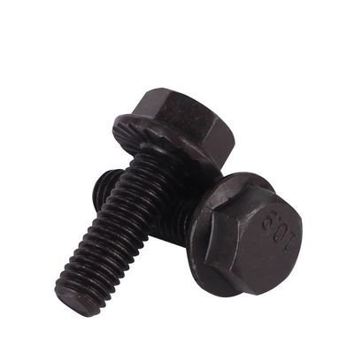 ZINK Veredelung aus Edelstahl Hex Flansch Schraube DIN 6921 Schraube für Baumaschinen