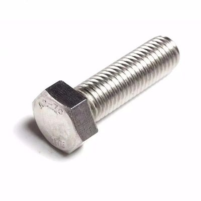 Platte M4-M48 DIN933/931 Hexbolzen aus Edelstahl A2-70 A4-70 für Bauprojekte