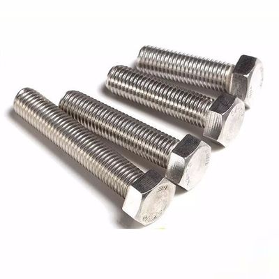 Platte M4-M48 DIN933/931 Hexbolzen aus Edelstahl A2-70 A4-70 für Bauprojekte