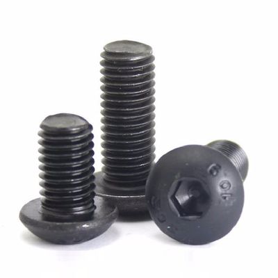 Präzision Nichtstandardteile OEM-Service Hex-Steckdose Knopfkopf Schraube ISO 7380 einfache Veredelung