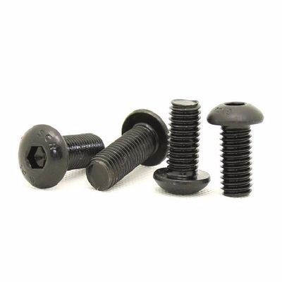 Präzision Nichtstandardteile OEM-Service Hex-Steckdose Knopfkopf Schraube ISO 7380 einfache Veredelung