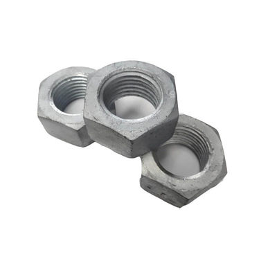 Hot Dip Galvanizing Din 934 Nuss Polerierte Oberfläche 8.8 Kohlenstoffstahl Hex-Nuss