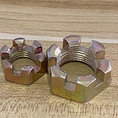DIN935 Hex-Schlitten-Nuss Schlitten-Kastell-Nuss Grade 4.8/8.8/10.9/12.9Ect Standard DIN