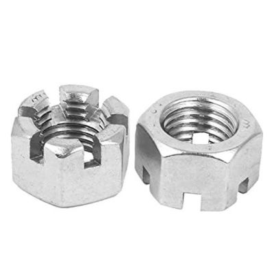 DIN935 Hex-Schlitten-Nuss Schlitten-Kastell-Nuss Grade 4.8/8.8/10.9/12.9Ect Standard DIN