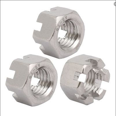 DIN935 Hex-Schlitten-Nuss Schlitten-Kastell-Nuss Grade 4.8/8.8/10.9/12.9Ect Standard DIN