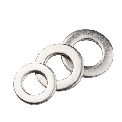 Flachfeder-Stahl-Abstandshalter dünn Flach 304 Edelstahl Din7989 Din988 Din125 Zinkplattierte Waschmaschinen Stahl Kupfer