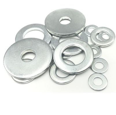 Flachfeder-Stahl-Abstandshalter dünn Flach 304 Edelstahl Din7989 Din988 Din125 Zinkplattierte Waschmaschinen Stahl Kupfer