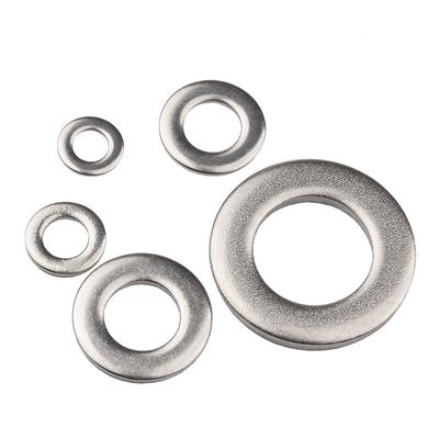 Flachfeder-Stahl-Abstandshalter dünn Flach 304 Edelstahl Din7989 Din988 Din125 Zinkplattierte Waschmaschinen Stahl Kupfer